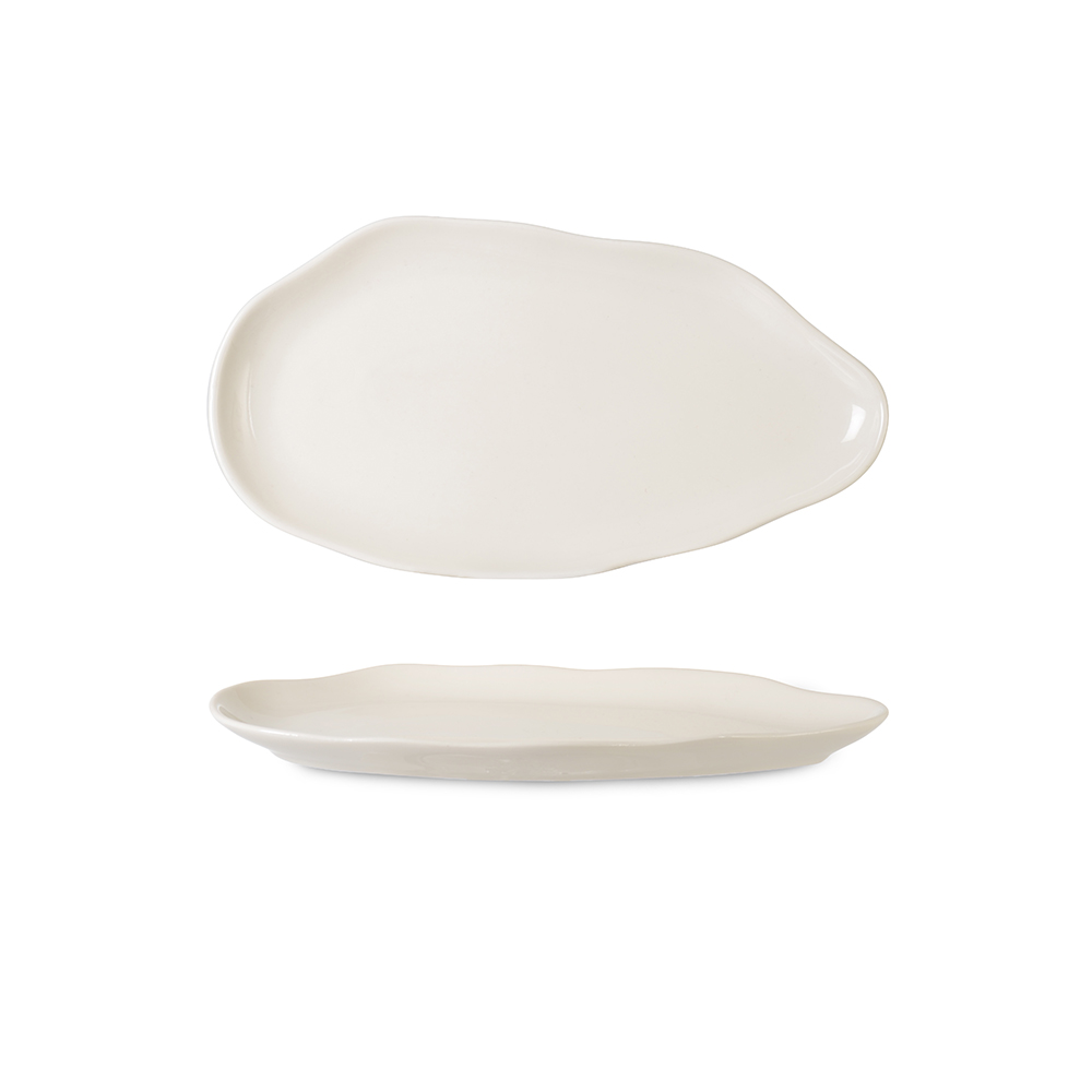 Kayla Cream Sıg Oval Plate